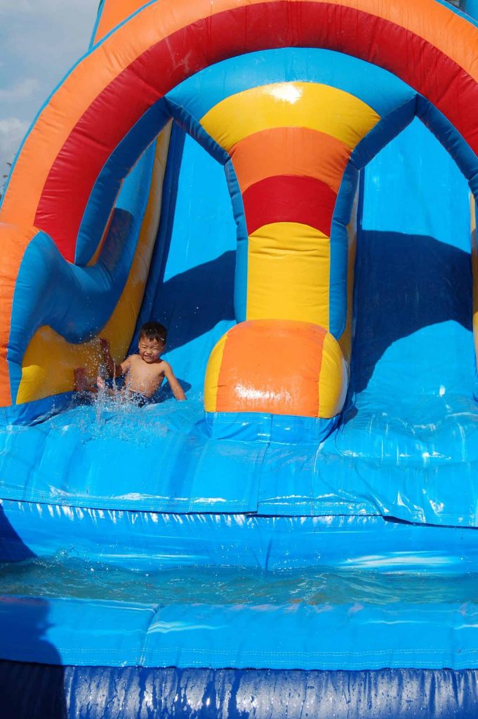 Water slide rental inflatable for outdoor parties in Summerville SC